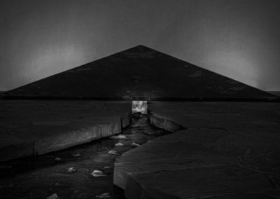 Brad Friesen, Noguchi Pyramid At Night