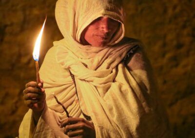 Aksum, Ethiopia Morning Worship, Valarie Van Cleave