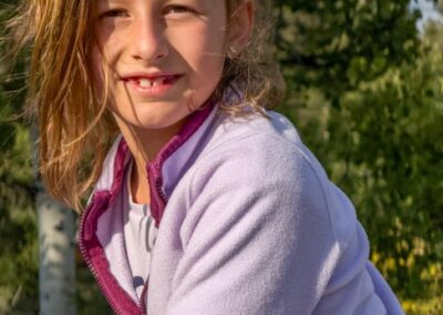 Posing in Purple, Judy Rossi